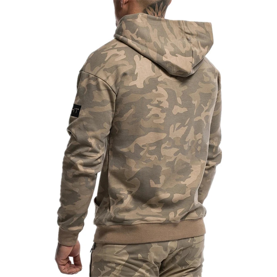 NEW sporting suits mens fashion tracksuit men camouflage Hoodies + sweatpants Men's Sportwear Suit Hoodies Tracksuit Set Male