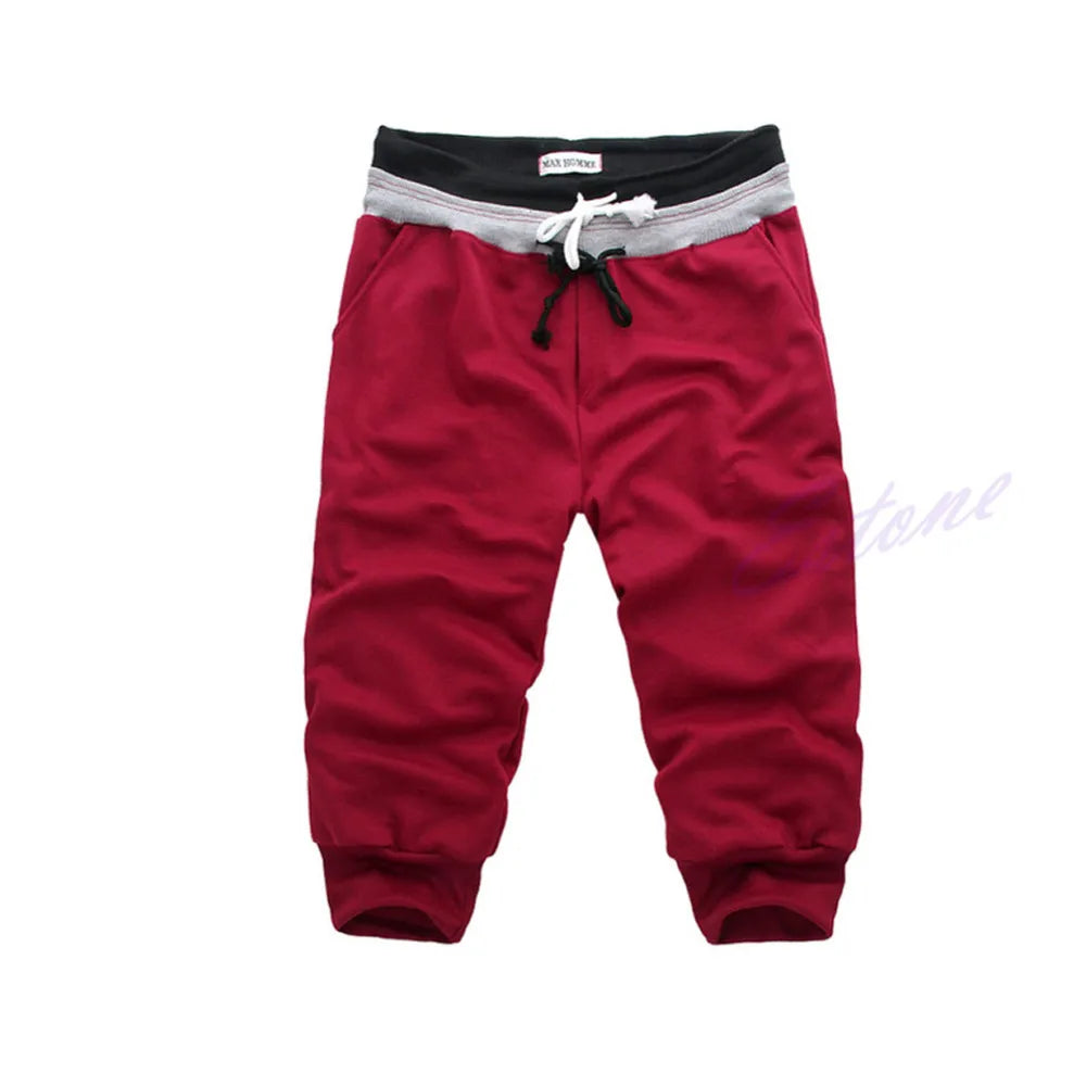 Dance Baggy Jogger Casual Men Harem Trousers Shorts Slacks