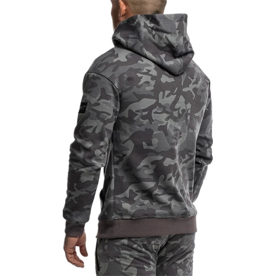 NEW sporting suits mens fashion tracksuit men camouflage Hoodies + sweatpants Men's Sportwear Suit Hoodies Tracksuit Set Male