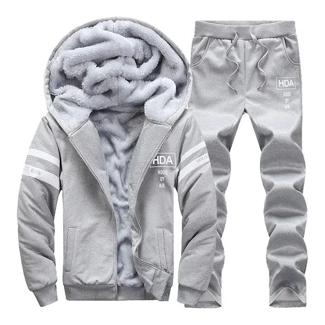 Hoodie Sweatshirt Men/Women 2020 Coat Fleece Hoodies Sweatshirts+Sweatpants Suit Autumn Winter Warm Logo Printed Hooded Pullover