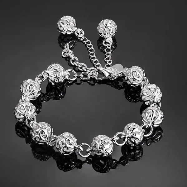 new arrive Beautiful bracelet noble top pretty fashion Wedding Party Silver cute fox lady nice Ball women bracelet jewelry