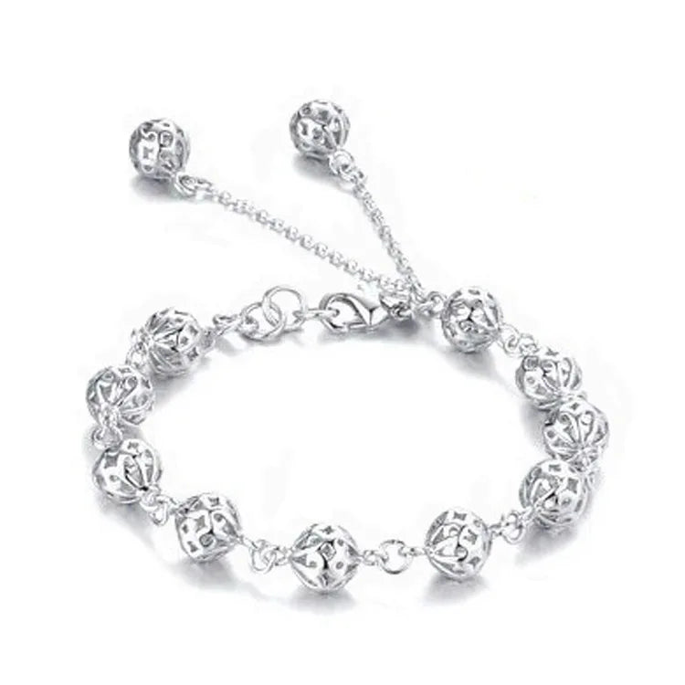 new arrive Beautiful bracelet noble top pretty fashion Wedding Party Silver cute fox lady nice Ball women bracelet jewelry